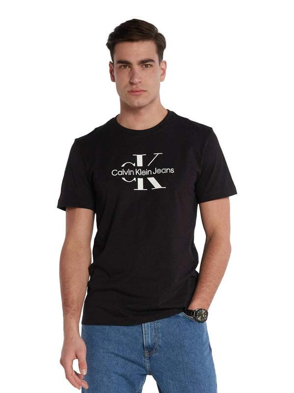 ΑΝΔΡΙΚΟ T-SHIRT CALVIN KLEIN JEANS DISRUPTED OUTLINE MONOLOGO TEE