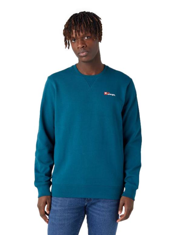 ΑΝΔΡΙΚΟ ΦΟΥΤΕΡ WRANGLER LOGO CREW SWEAT