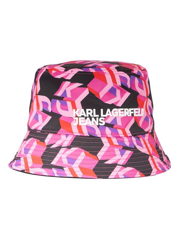 ΓΥΝΑΙΚΕΙΟ BUCKET HAT KARL LAGERFELD JEANS MONOGRAM BUCKET HAT