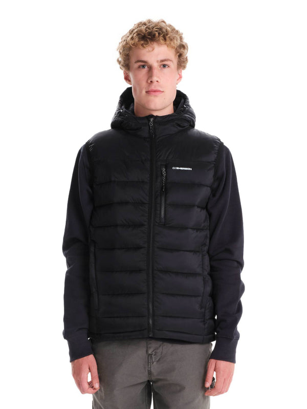 ΑΝΔΡΙΚΟ ΑΜΑΝΙΚΟ ΜΠΟΥΦΑΝ EMERSON MEN'S HOODED PUFFER VEST JACKET