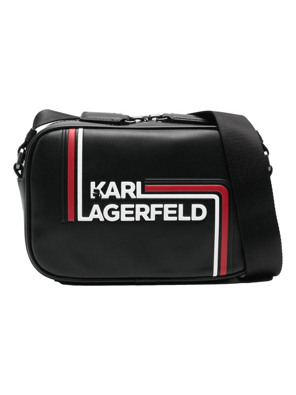 ΑΝΔΡΙΚΟ ΤΣΑΝΤΑΚΙ ΩΜΟΥ KARL LAGERFELD K/ESSENTIAL STRIPE EW CROSSBDY