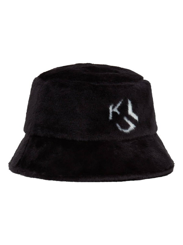 ΓΥΝΑΙΚΕΙO ΚΑΠΕΛΟ KARL LAGERFELD JEANS FAUX FUR BUCKET HAT