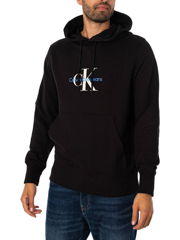 ΑΝΔΡΙΚΟ ΦΟΥΤΕΡ CALVIN KLEIN JEANS DISTRESSED MONOLOGO HOODIE