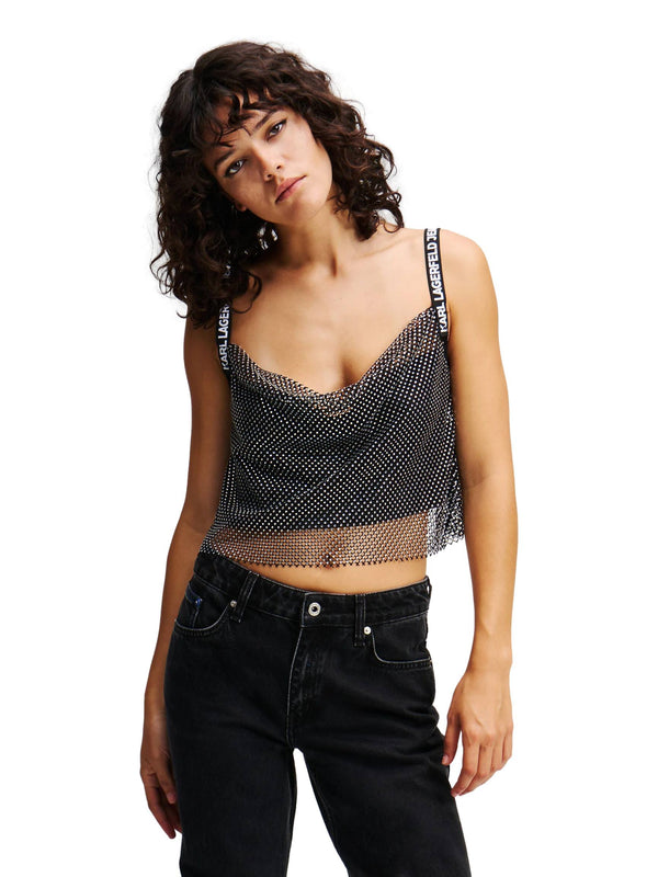 ΓΥΝΑΙΚΕΙΟ TOP KARL LAGERFELD JEANS  CHAINMAIL TOP