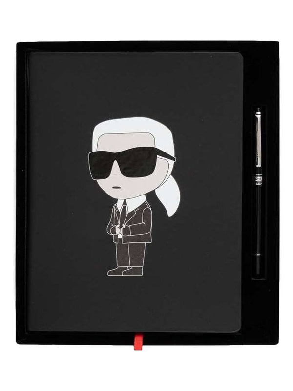 UNISEX ΣΗΜΕΙΩΜΑΤΑΡΙΟ ΜΕ ΣΤΥΛΟ KARL LAGERFELD K/IKONIK 2.0 NB AND PEN SET