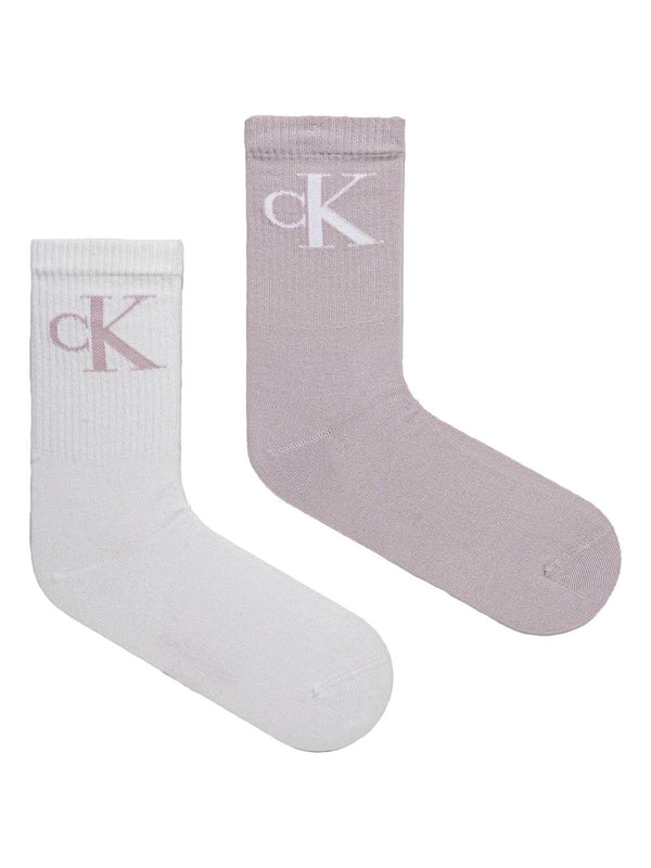 ΓΥΝΑΙΚΕΙΕΣ ΚΑΛΤΣΕΣ CALVIN KLEIN JEANS CKJ WOMEN SOCK 2P MONOGRAM