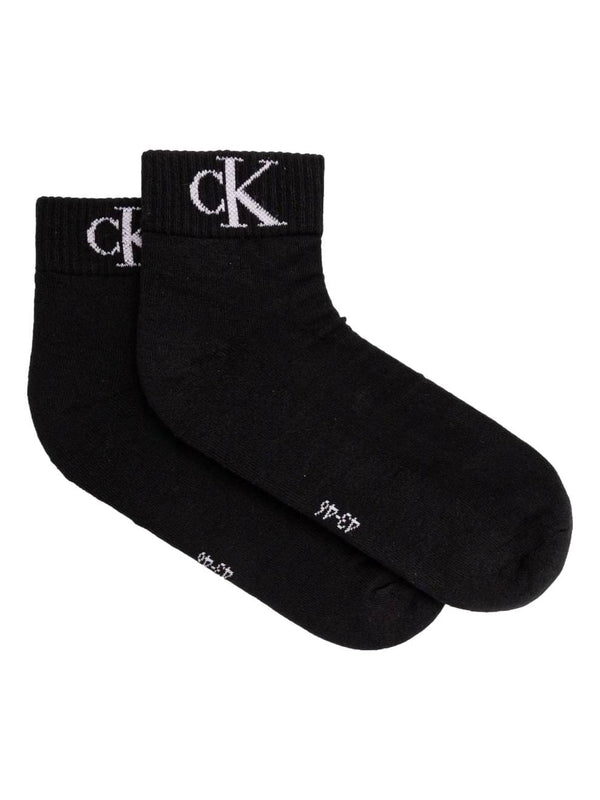 ΑΝΔΡΙΚΕΣ ΚΑΛΤΣΕΣ CALVIN KLEIN JEANS CKJ MEN QUARTER 2P MONOGRAM