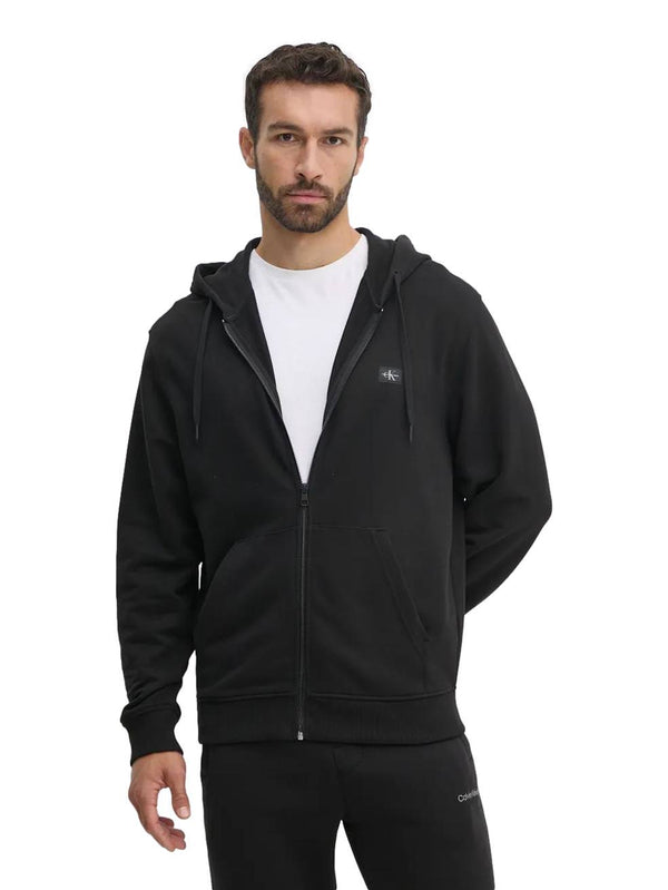 ΑΝΔΡΙΚΗ ΖΑΚΕΤΑ CALVIN KLEIN JEANS WOVEN LABEL ZIP THROUGH HOODIE