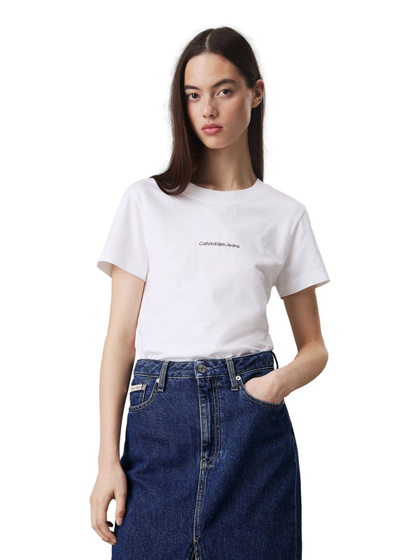 ΓΥΝΑΙΚΕΙΟ T-SHIRT CALVIN KLEIN JEANS MONOLOGO SLIM TEE