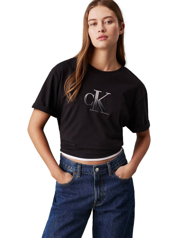 ΓΥΝΑΙΚΕΙΟ T-SHIRT CALVIN KLEIN JEANS MONOGRAM RELAXED TEE