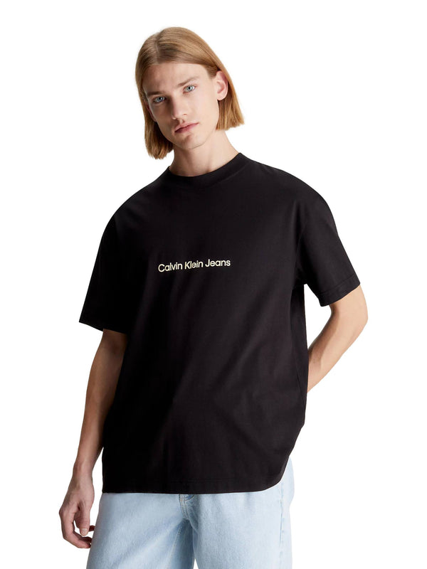 ΑΝΔΡΙΚΟ T-SHIRT CALVIN KLEIN JEANS SQUARE FREQUENCY LOGO TEE