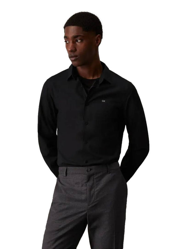 ΑΝΔΡΙΚΟ ΠΟΥΚΑΜΙΣΟ CALVIN KLEIN POPLIN STREΤCH SLIM SHIRT