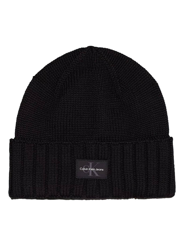 ΑΝΔΡΙΚΟ ΣΚΟΥΦΑΚΙ CALVIN KLEIN MONO LOGO PATCH BEANIE RUB