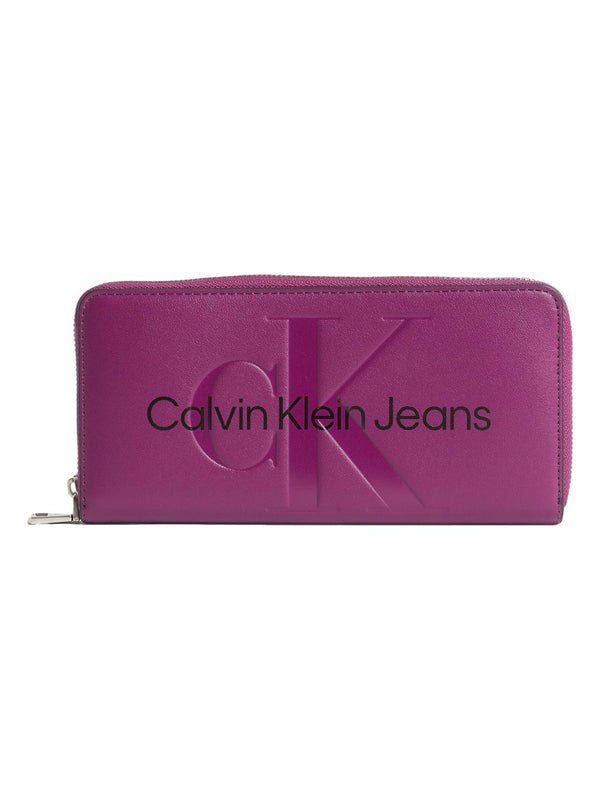 ΓΥΝΑΙΚΕΙΟ ΠΟΡΤΟΦΟΛΙ CALVIN KLEIN SCULPTED MONO ZIP