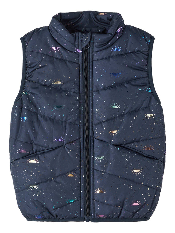 ΠΑΙΔΙΚΟ ΑΜΑΝΙΚΟ ΜΠΟΥΦΑΝ NAME IT NMFMYLANE VEST FOIL SUN