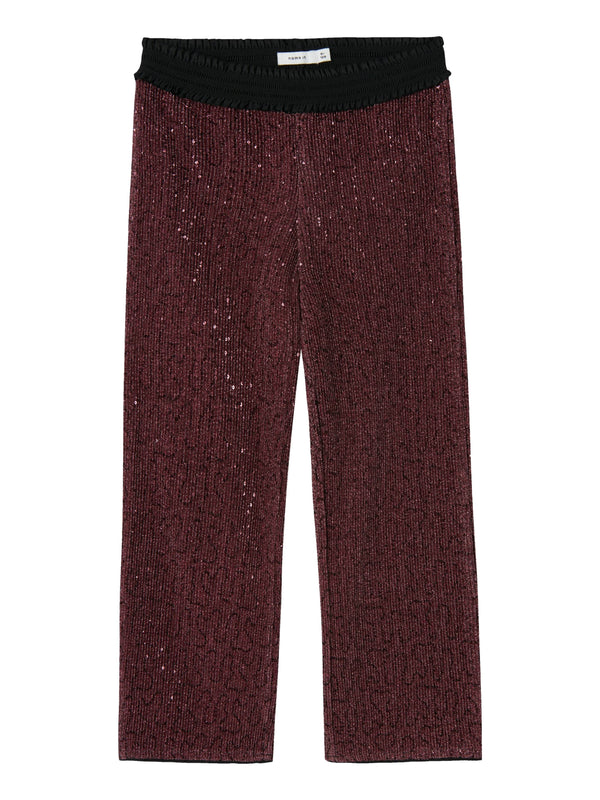 ΠΑΙΔΙΚH ΠΑΝΤΕΛΟΝΑ NAME IT KFRUNIC SEQUIN WIDE PANT