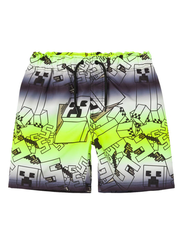 ΠΑΙΔΙΚΟ ΜΑΓΙΟ NAME IT NKMMUXIN MINECRAFT SWIMSHORTS