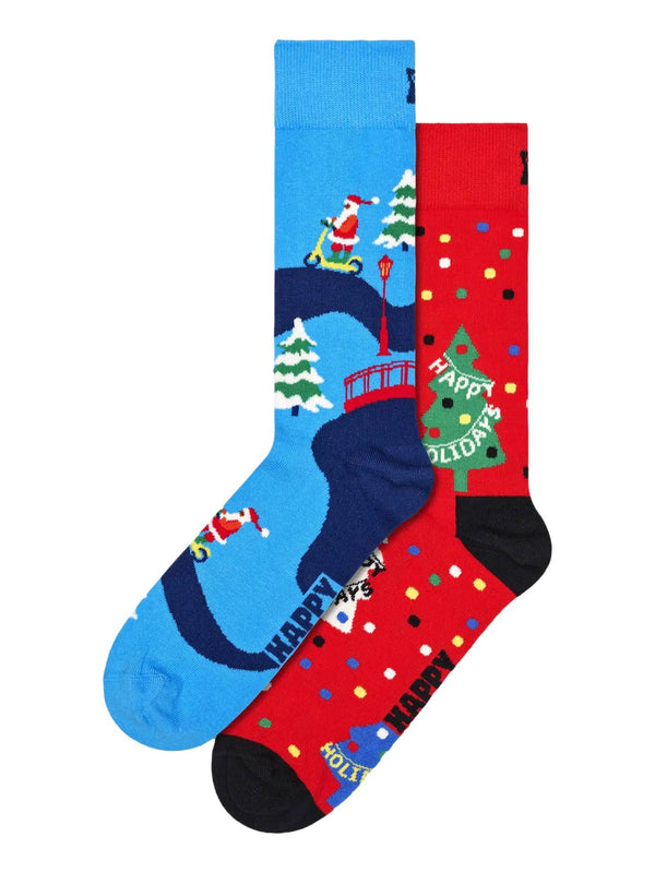 HAPPY SOCKS 2-PACK HAPPY HOLIDAYS GIFTBOX