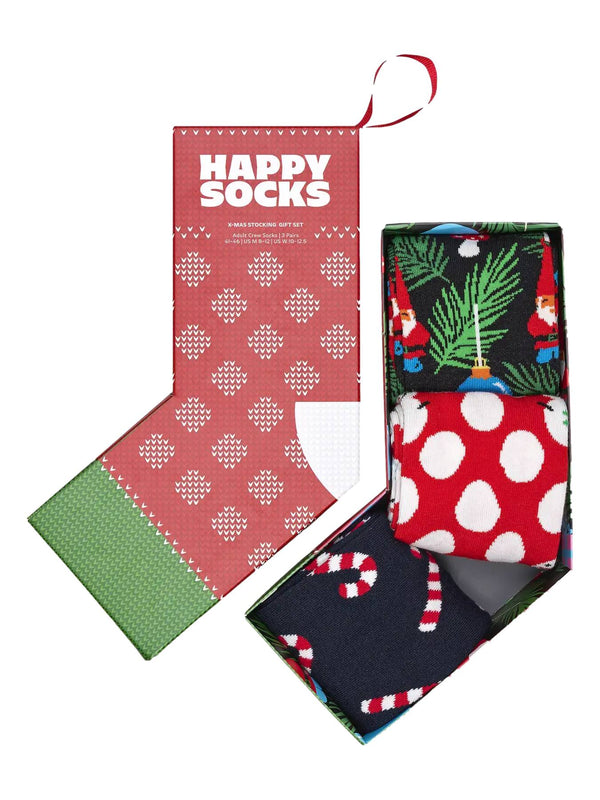 HAPPY SOCKS 3-PACK X-MAS STOCKING SOCKS GIFT SET