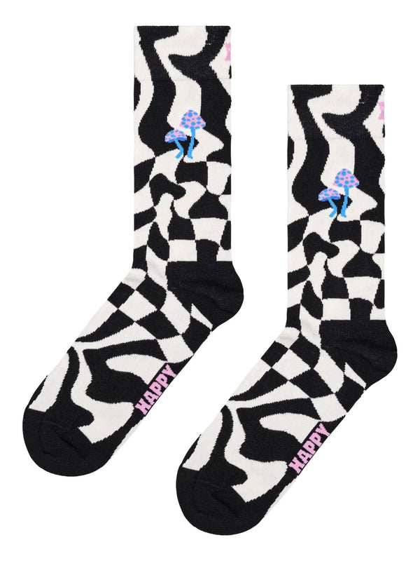 HAPPY SOCKS DISTORTED CHECK SOCK SET