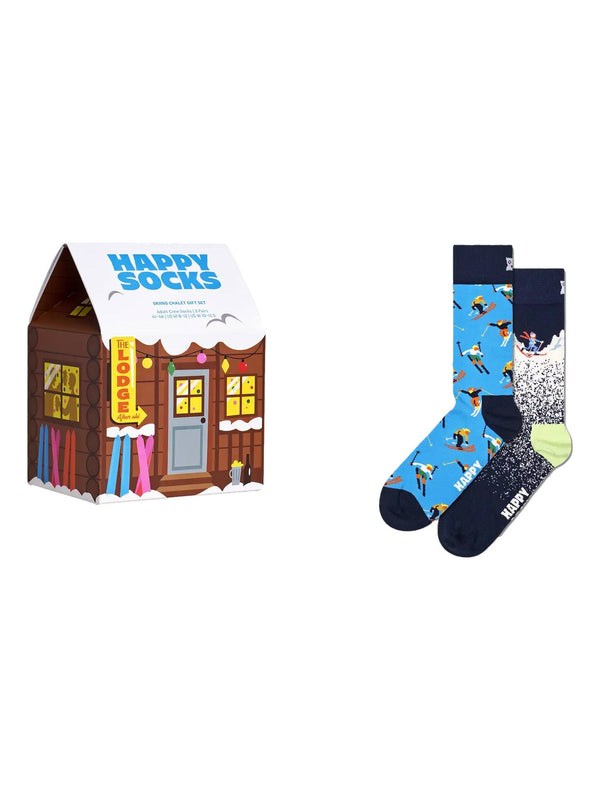 ΚΑΛΤΣΕΣ HAPPY SOCKS SKIING CHALET GIFT SET 2 PACK