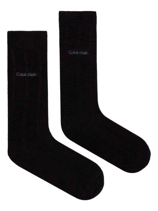 ΑΝΔΡΙΚΕΣ ΚΑΛΤΣΕΣ CALVIN KLEIN JEANS CK MEN SOCK 2P STRUCTURE RIB