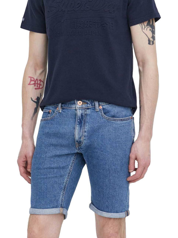 ΑΝΔΡΙΚΗ JEAN ΒΕΡΜΟΥΔΑ HUGO BLUE ASH/S