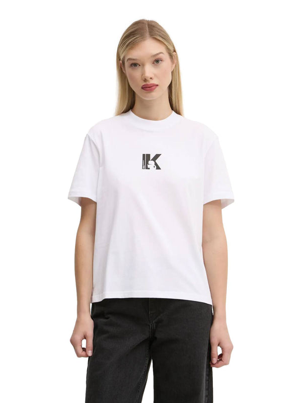 ΓΥΝΑΙΚΕΙΟ T-SHIRT KARL LAGERFELD JEANS KLJ REG SS K-LOGO TEE