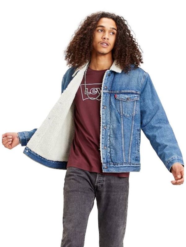 ΑΝΔΡΙΚΟ JEAN ΜΠΟΥΦΑΝ LEVI'S TYPE 3 SHERPA TRUCKER