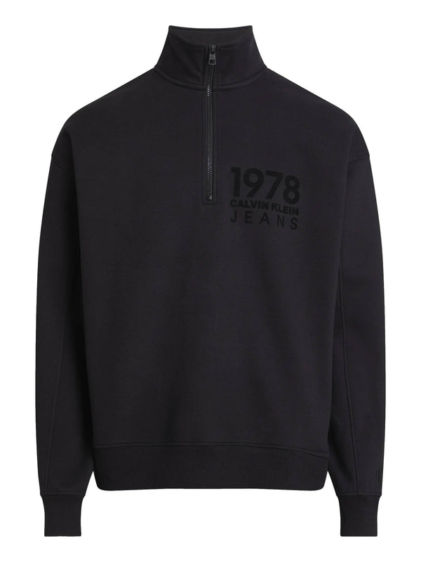 ΑΝΔΡΙΚΟ ΦΟΥΤΕΡ CALVIN KLEIN JEANS 1978 FLOCK LOGO HALF ZIP