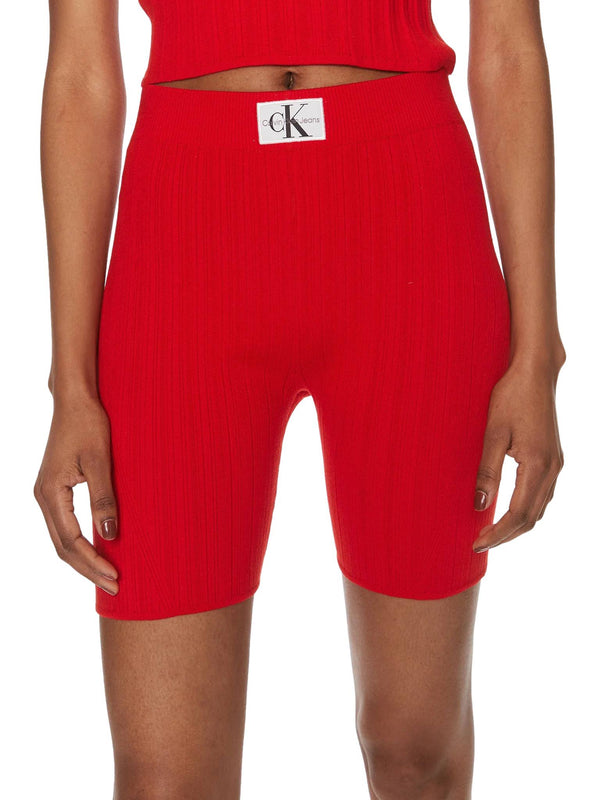 ΓΥΝΑΙΚΕΙΟ SHORTS CALVIN KLEIN WOVEN LABEL SWEATER