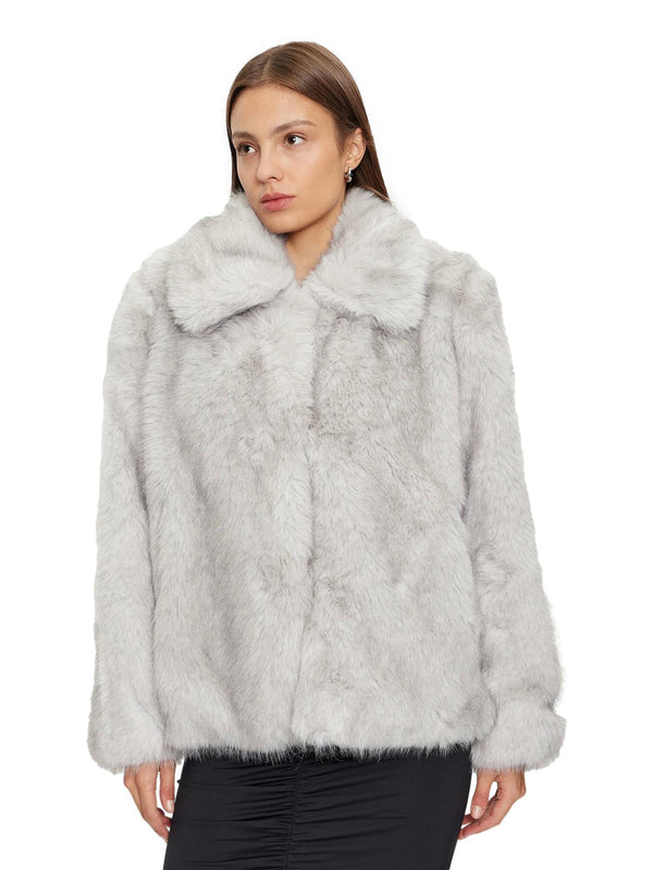 ΓΥΝΑΙΚΕΙΑ ΓΟΥΝΑ ONLY RUBINA FAUX FUR JACKET