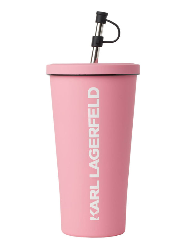 ΑΝΟΞΕΙΔΩΤΟ ΠΟΤΗΡΙ KARL LAGERFELD K/ESSENTIAL CUP WITH STRAW