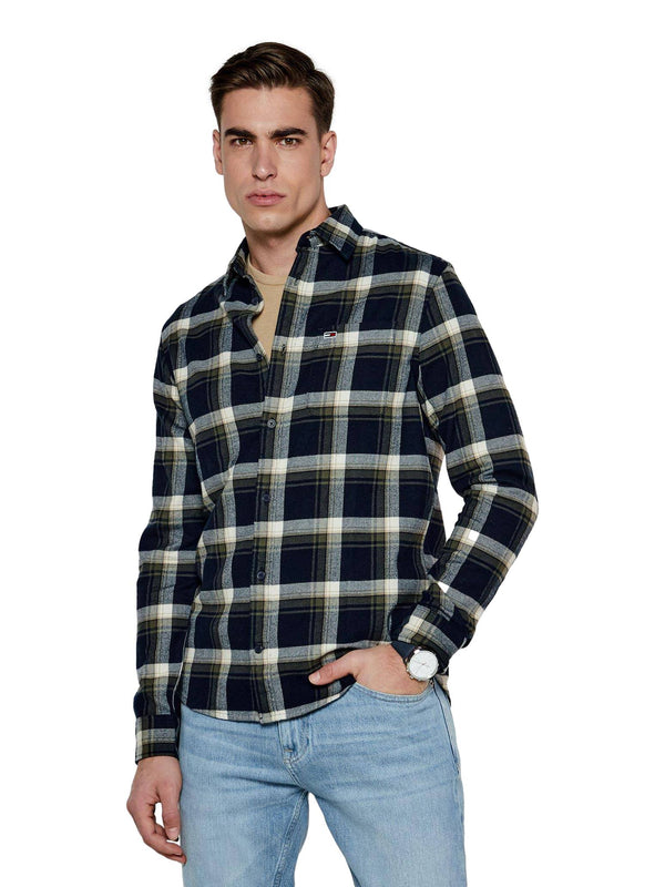 ΑΝΔΡΙΚΟ ΠΟΥΚΑΜΙΣΟ TOMMY JEANS CHECK FLANNEL REG SHIRT