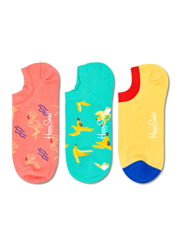 HAPPY SOCKS FLAMINGO NO SHOW SET 3-PACK