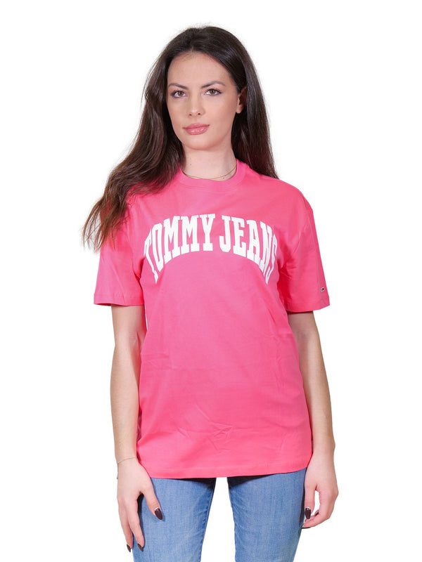 ΓΥΝΑΙΚΕΙΟ T-SHIRT TOMMY JEANS BOYFRIEND COLLEGE