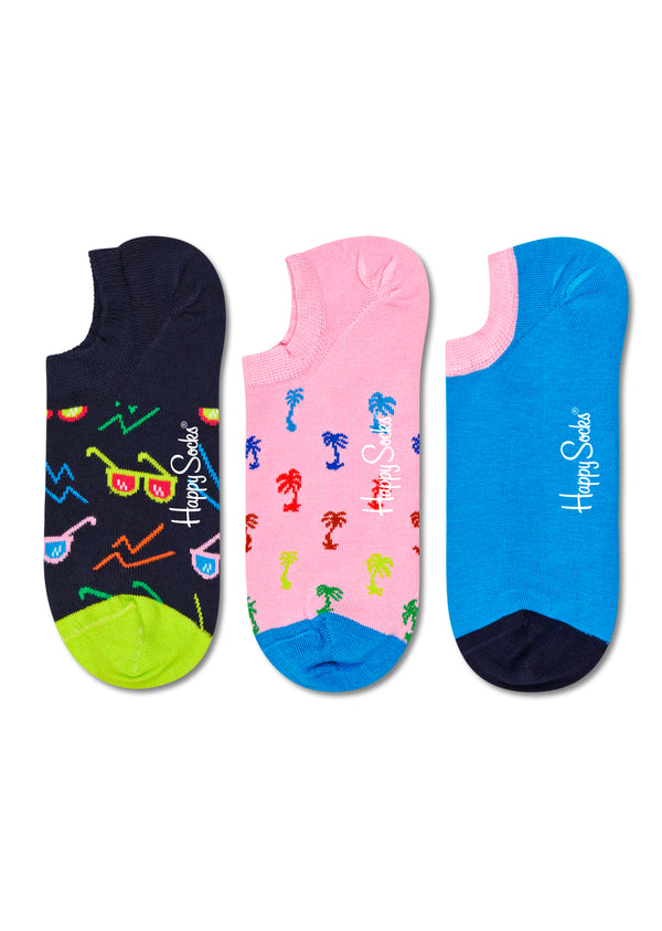 HAPPY SOCKS SUNNY DAYS NO SHOW SET 3-PACK